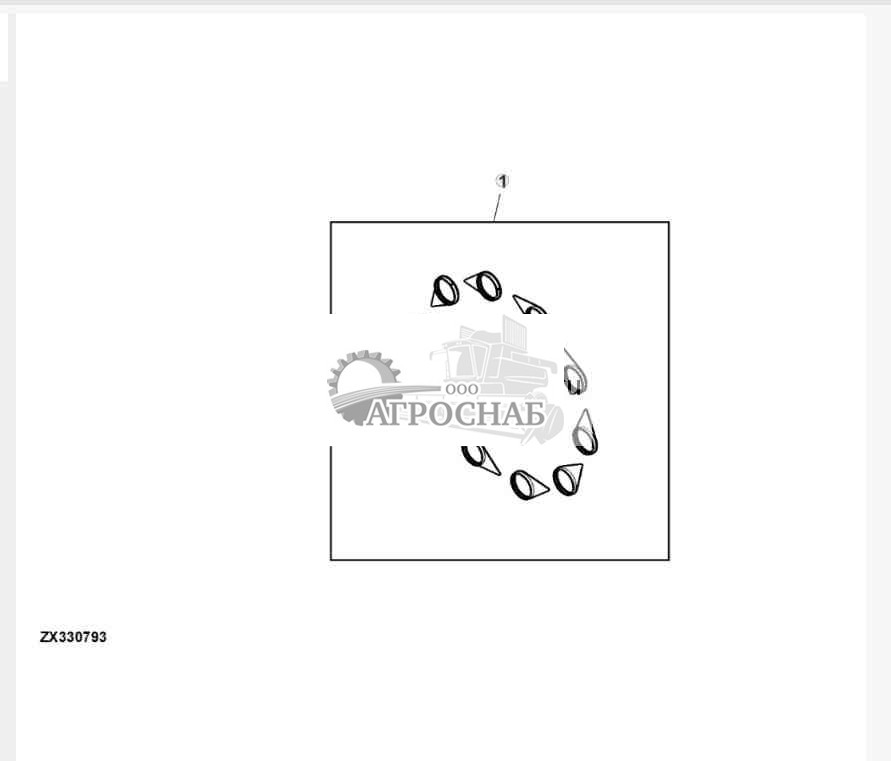 Комплект индикатора колесных болтов 